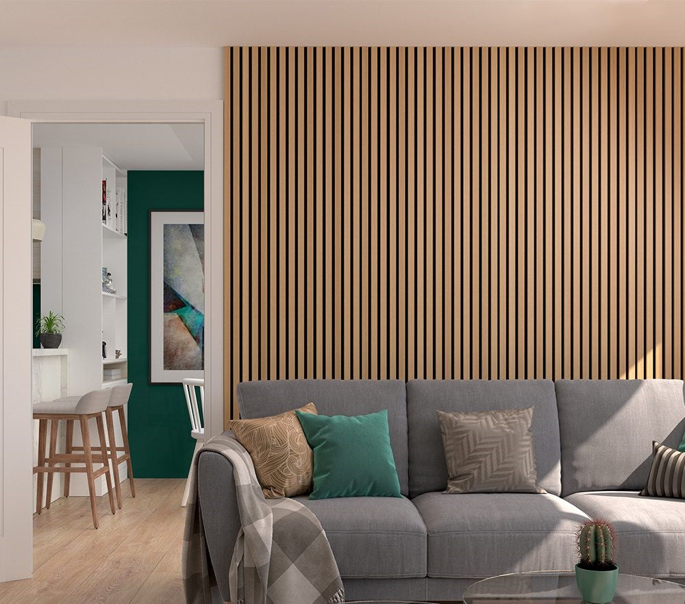 Wooden Wall Panelling 21mm x 600mm x 2400mm - Kefalonia - Wooden