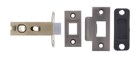 Atlantic - Latch - 3" Matt Gun Metal