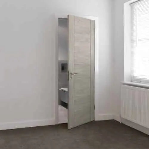 Alabama Light Grey Laminate Internal Door FD30