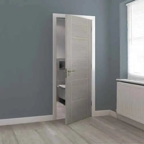 Tigris Light Grey Laminate Internal Door FD30