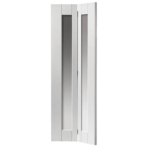 Axis White Glazed Bi-fold Internal Door