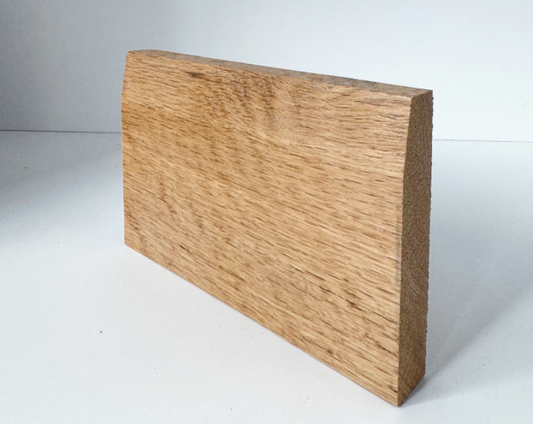 Chamfered - Solid Oak Skirting