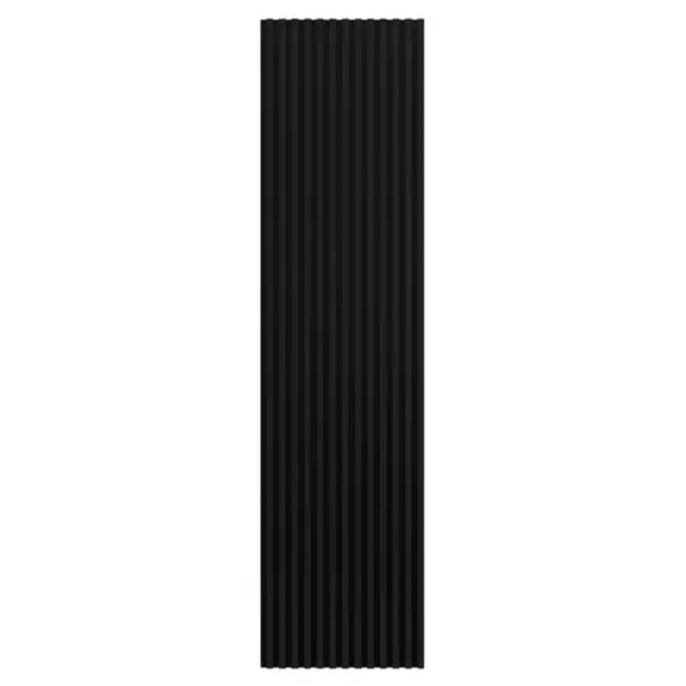 Black Laminate Acoustic Wall Panelling