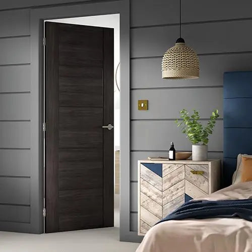 Tigris Dark Grey Laminate Internal Door FD30