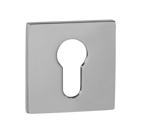 Tupai Exclusivo 5S Line Euro Escutcheon - Polished Chrome