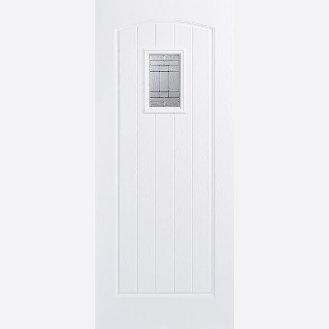 COTTAGE WHITE GLAZED 1L Doors