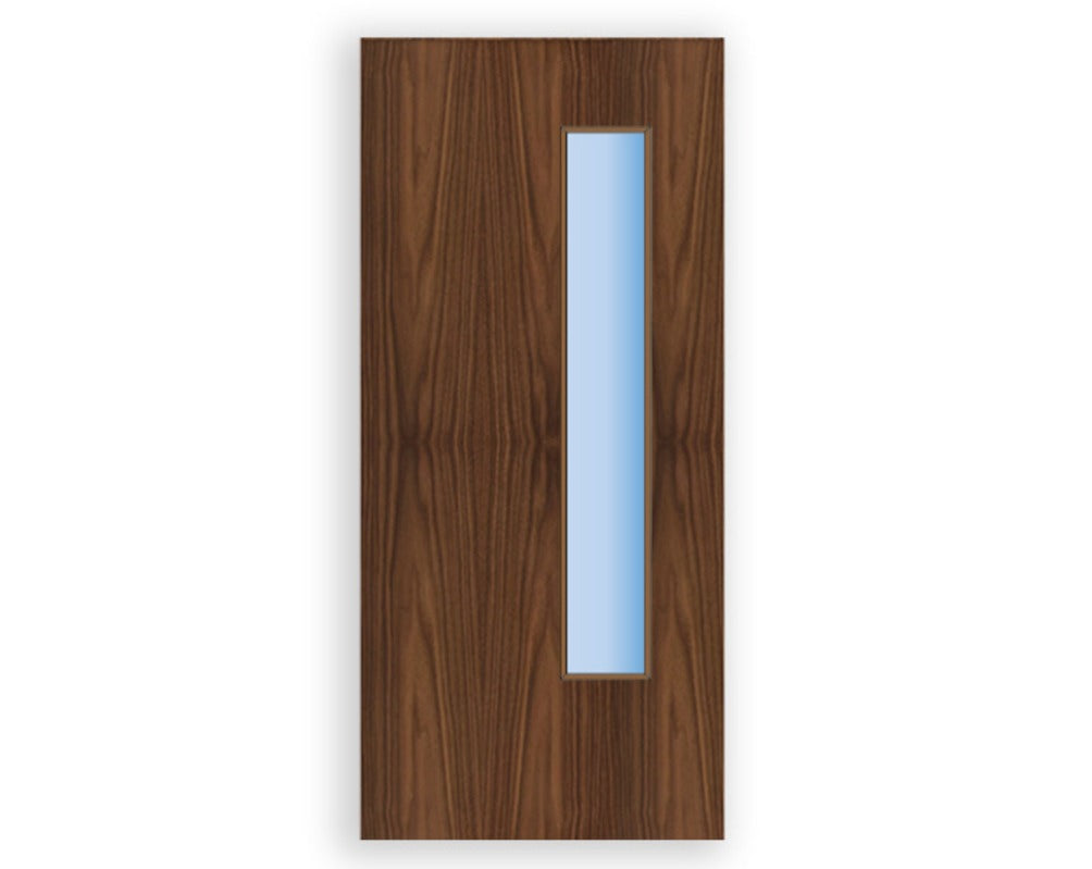 Vision FD60 Fire - Flush Walnut Veneer